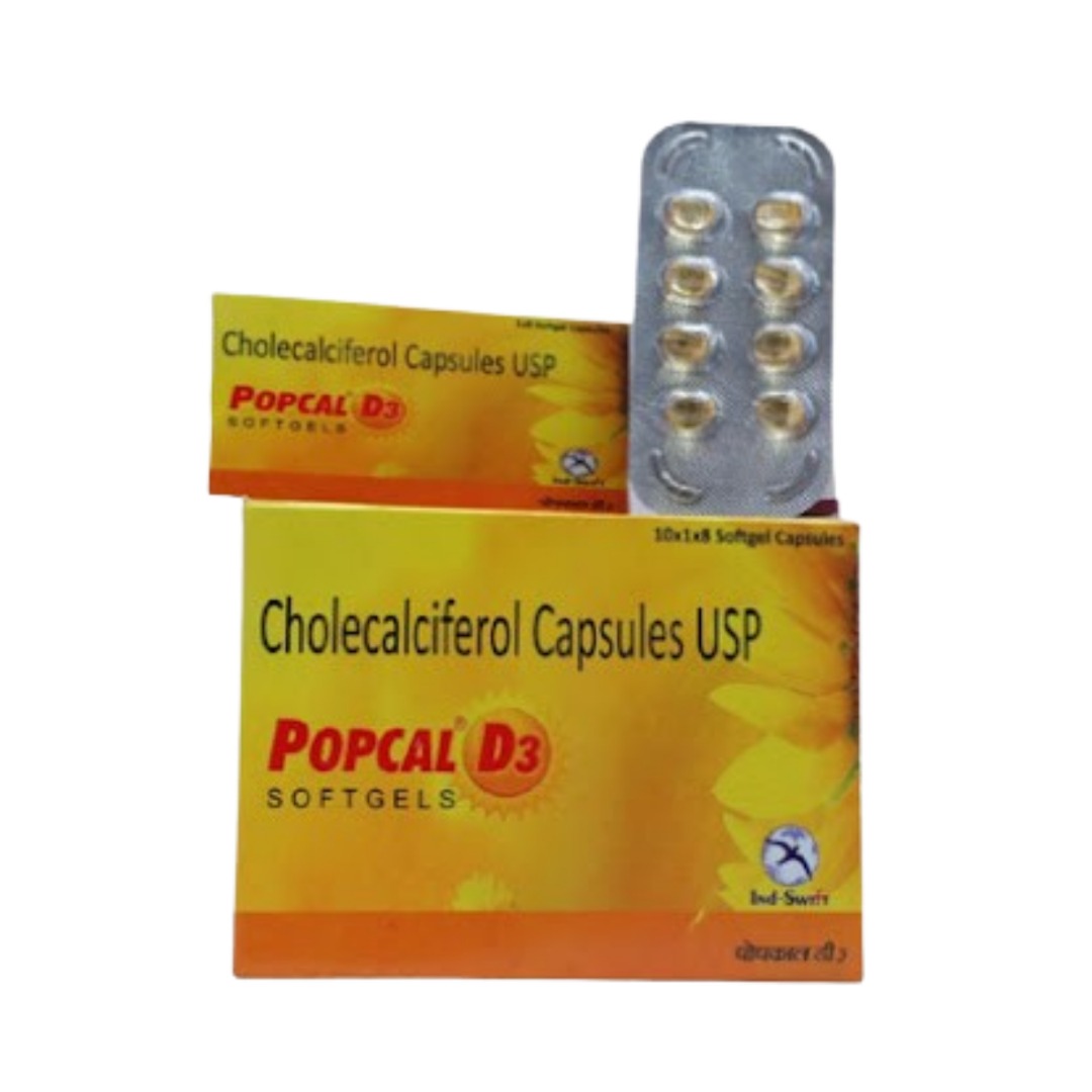 Popcal D3 60k Softgel Capsule